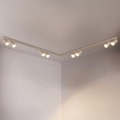 Brilagi - Bodové svítidlo SELE LONG 8xGU10/30W/230V béžová