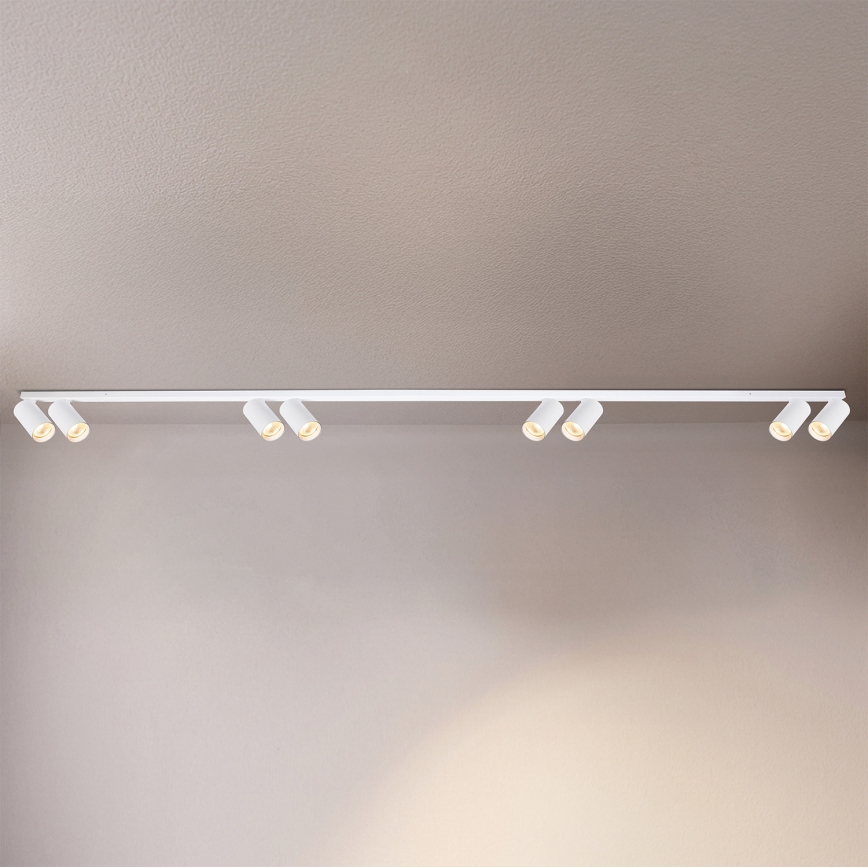 Brilagi - Bodové svítidlo SELE LONG 8xGU10/30W/230V bílá