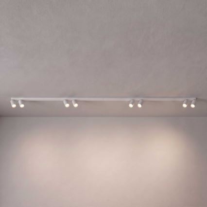 BRILAGI - Bodové svítidlo SELE LONG 8xGU10/30W/230V bílá