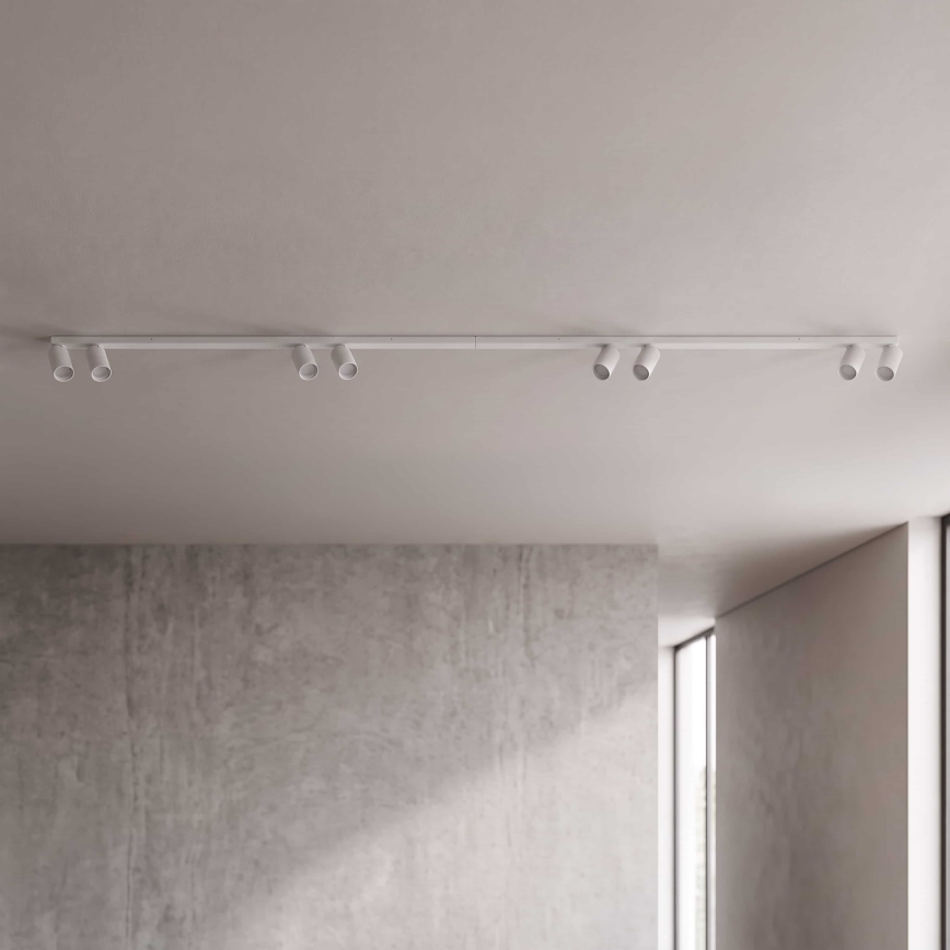 BRILAGI - Bodové svítidlo SELE LONG 8xGU10/30W/230V bílá