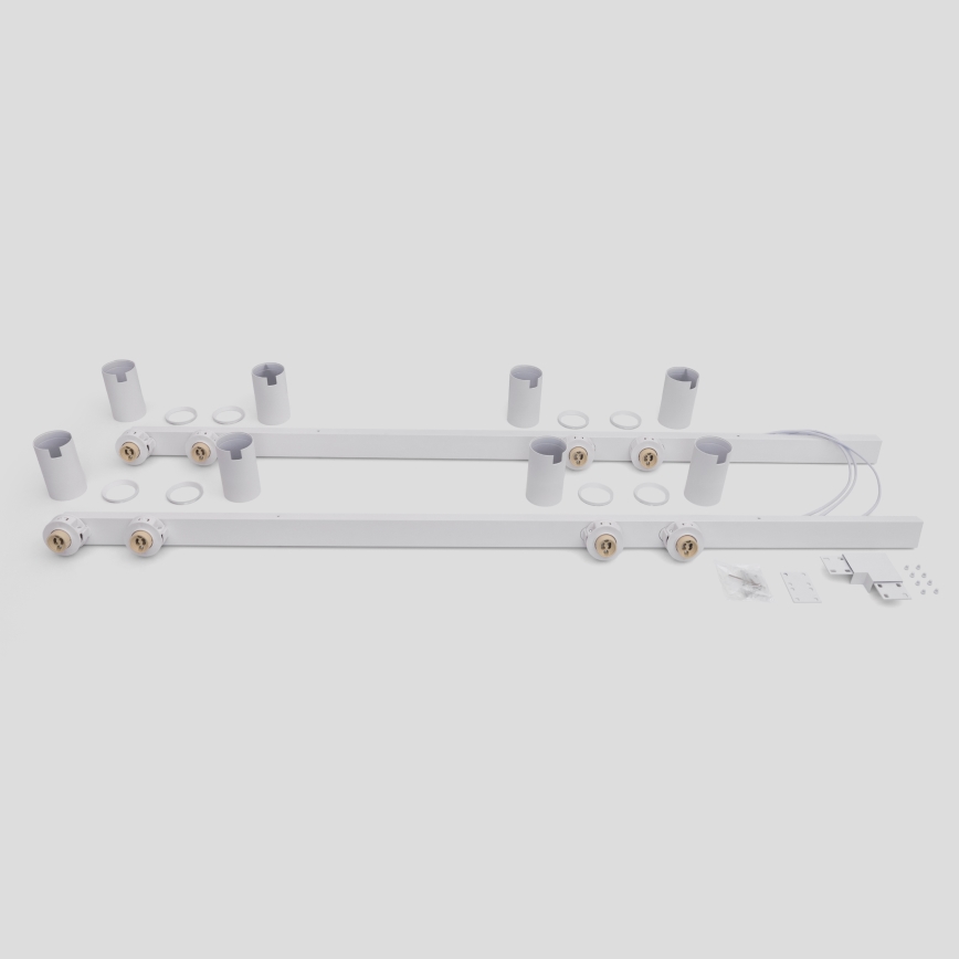 BRILAGI - Bodové svítidlo SELE LONG 8xGU10/30W/230V bílá