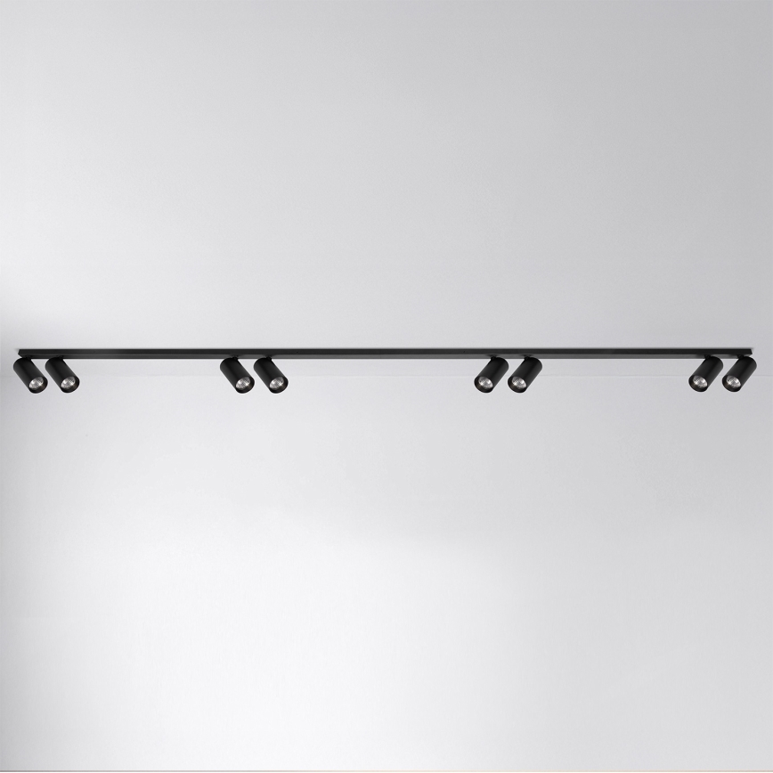 Brilagi - Bodové svítidlo SELE LONG 8xGU10/30W/230V černá