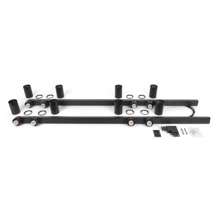 BRILAGI - Bodové svítidlo SELE LONG 8xGU10/30W/230V černá