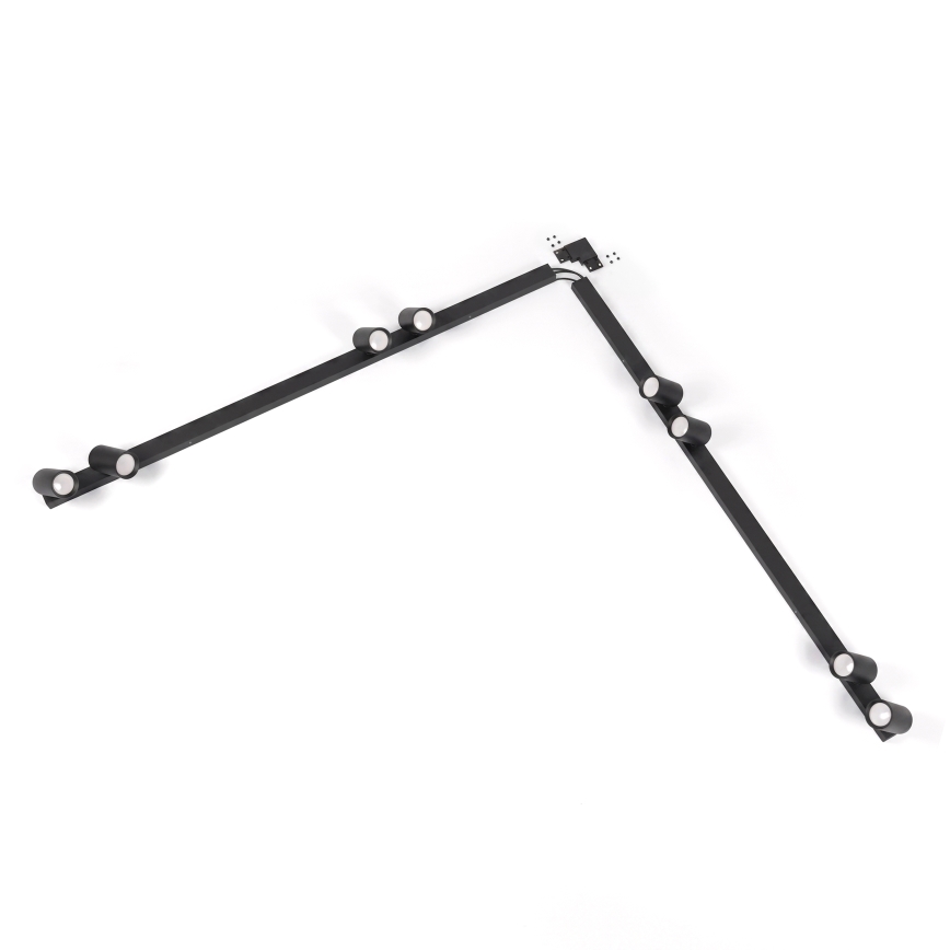 BRILAGI - Bodové svítidlo SELE LONG 8xGU10/30W/230V černá