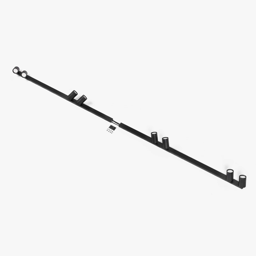 BRILAGI - Bodové svítidlo SELE LONG 8xGU10/30W/230V černá