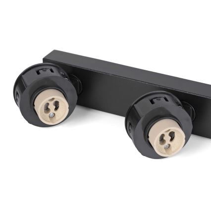BRILAGI - Bodové svítidlo SELE LONG 8xGU10/30W/230V černá