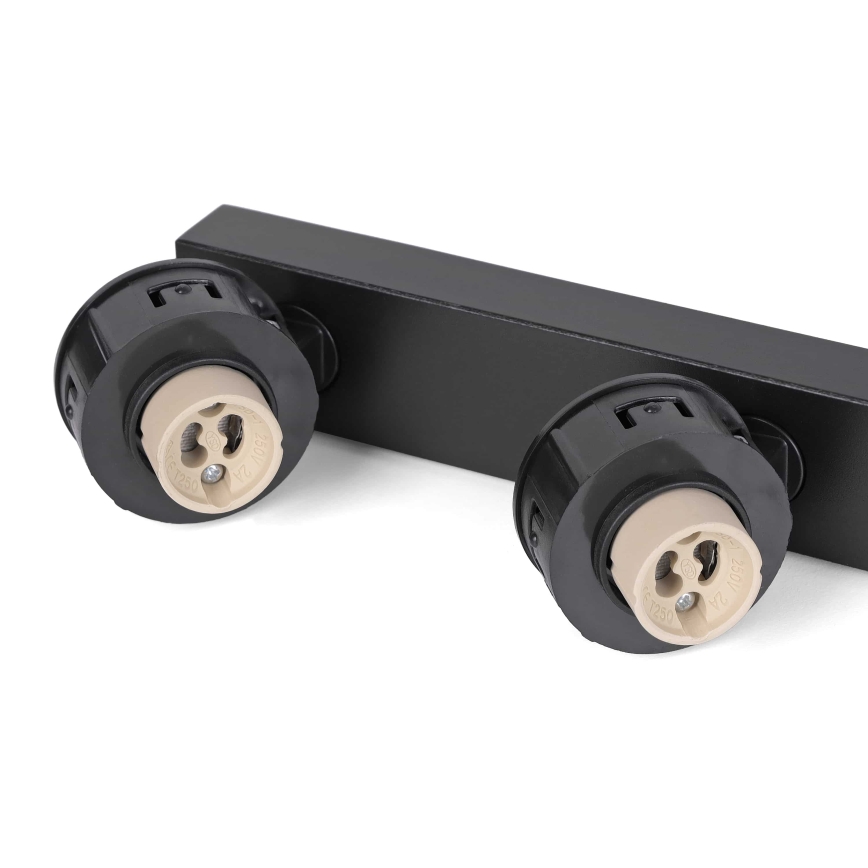 BRILAGI - Bodové svítidlo SELE LONG 8xGU10/30W/230V černá