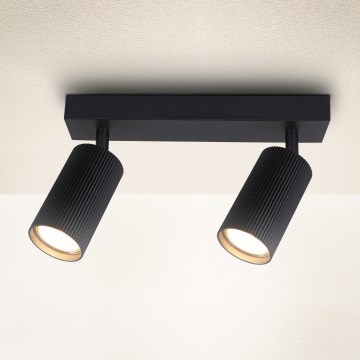 Brilagi - Bodové svítidlo SELE MODERN 2xGU10/30W/230V černá