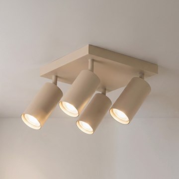 Brilagi - Bodové svítidlo SELE SQUARE 4xGU10/30W/230V béžová