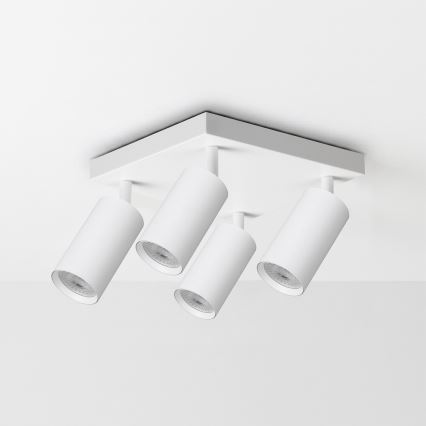 Brilagi - Bodové svítidlo SELE SQUARE 4xGU10/30W/230V bílá