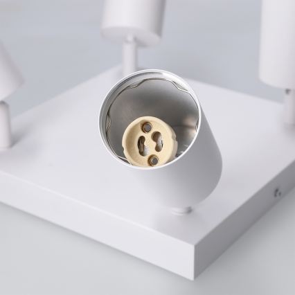 Brilagi - Bodové svítidlo SELE SQUARE 4xGU10/30W/230V bílá