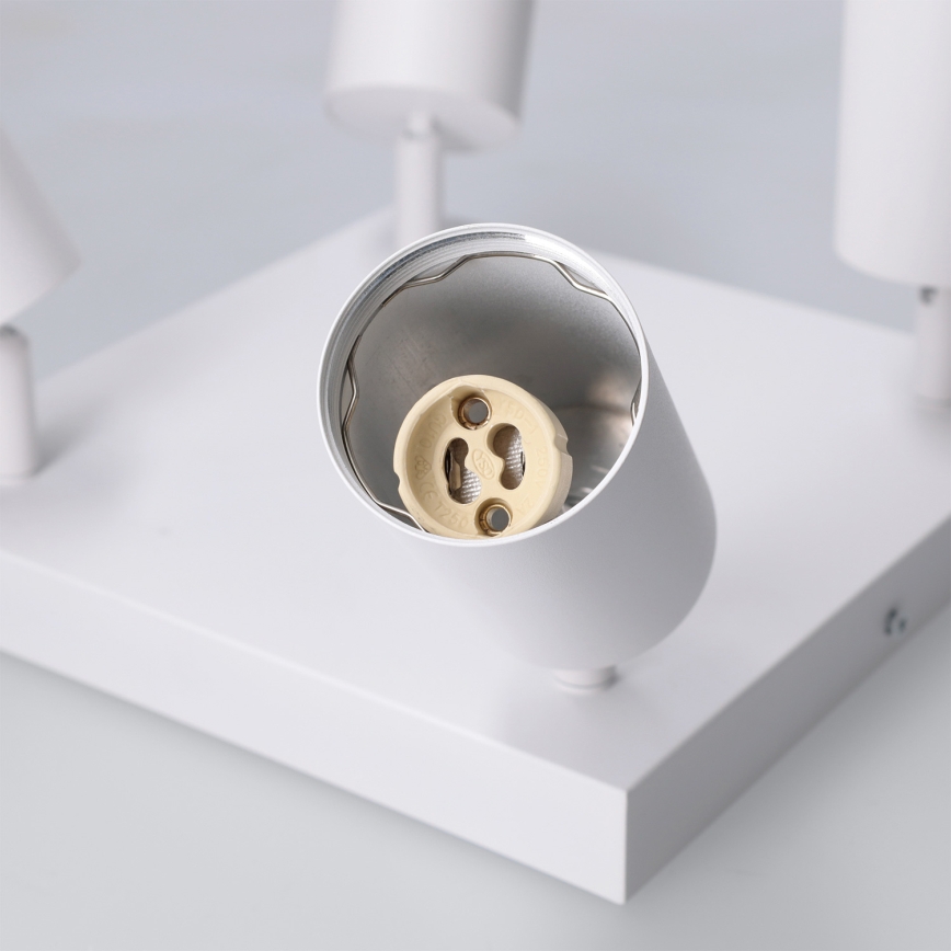 Brilagi - Bodové svítidlo SELE SQUARE 4xGU10/30W/230V bílá
