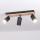 Brilagi - Bodové svítidlo SELE WOOD ACOUSTIC 3xGU10/30W/230V černá/dřevo