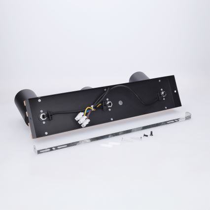 Brilagi - Bodové svítidlo SELE WOOD ACOUSTIC 3xGU10/30W/230V černá/dřevo