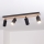 Brilagi - Bodové svítidlo SELE WOOD ACOUSTIC 4xGU10/30W/230V černá/dřevo