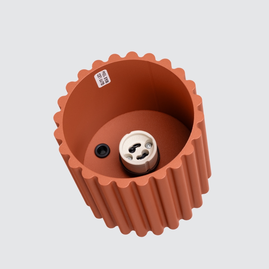 Brilagi - Bodové svítidlo SFERA 1xGU10/10W/230V pr. 10 cm červená