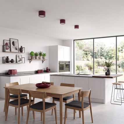 BRILAGI - Bodové svítidlo SMOOTH 1xGX53/15W/230V 60x82 mm burgundy