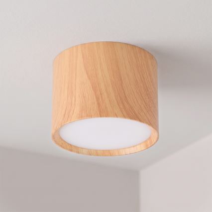 BRILAGI - Bodové svítidlo SMOOTH 1xGX53/15W/230V 60x82 mm dekor dubu