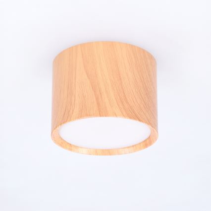BRILAGI - Bodové svítidlo SMOOTH 1xGX53/15W/230V 60x82 mm dekor dubu