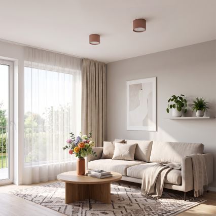 BRILAGI - Bodové svítidlo SMOOTH 1xGX53/15W/230V 60x82 mm hnědá