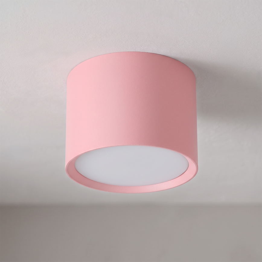 BRILAGI - Bodové svítidlo SMOOTH 1xGX53/15W/230V 60x82 mm růžová
