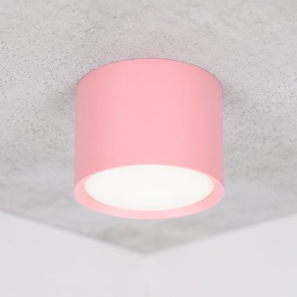 BRILAGI - Bodové svítidlo SMOOTH 1xGX53/15W/230V 60x82 mm růžová