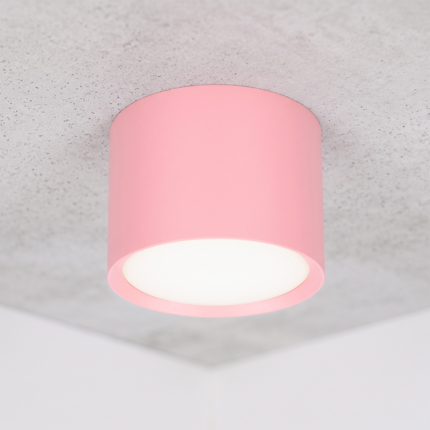 BRILAGI - Bodové svítidlo SMOOTH 1xGX53/15W/230V 60x82 mm růžová