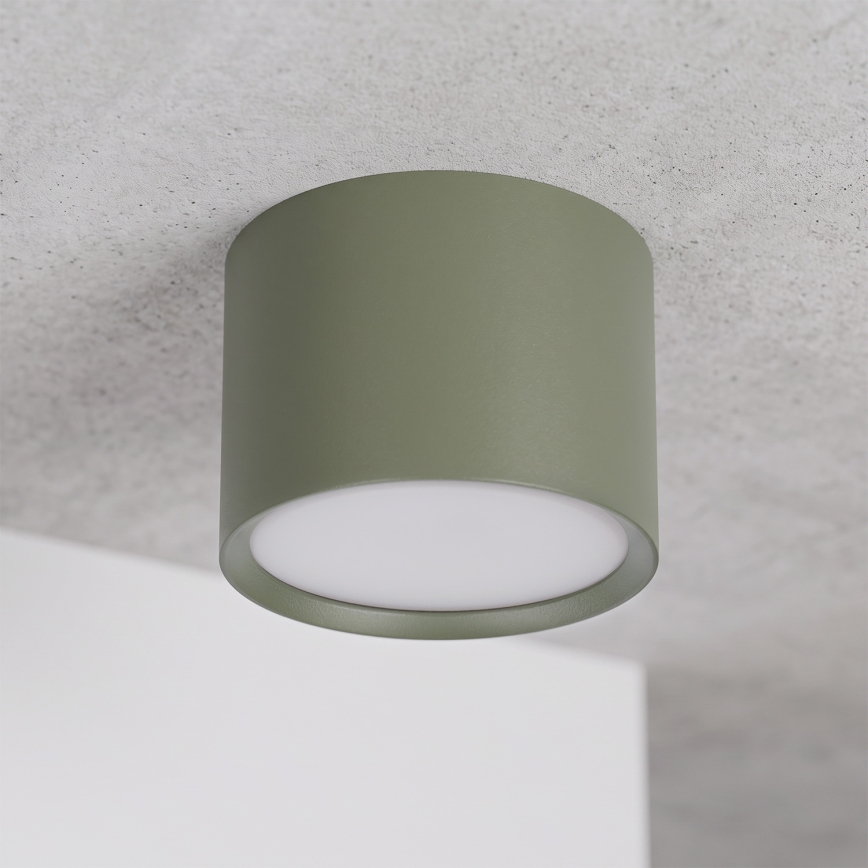 BRILAGI - Bodové svítidlo SMOOTH 1xGX53/15W/230V 60x82 mm tmavě zelená