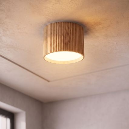 BRILAGI - Bodové svítidlo STRIPY 1xGX53/15W/230V 60x82 mm dekor dubu