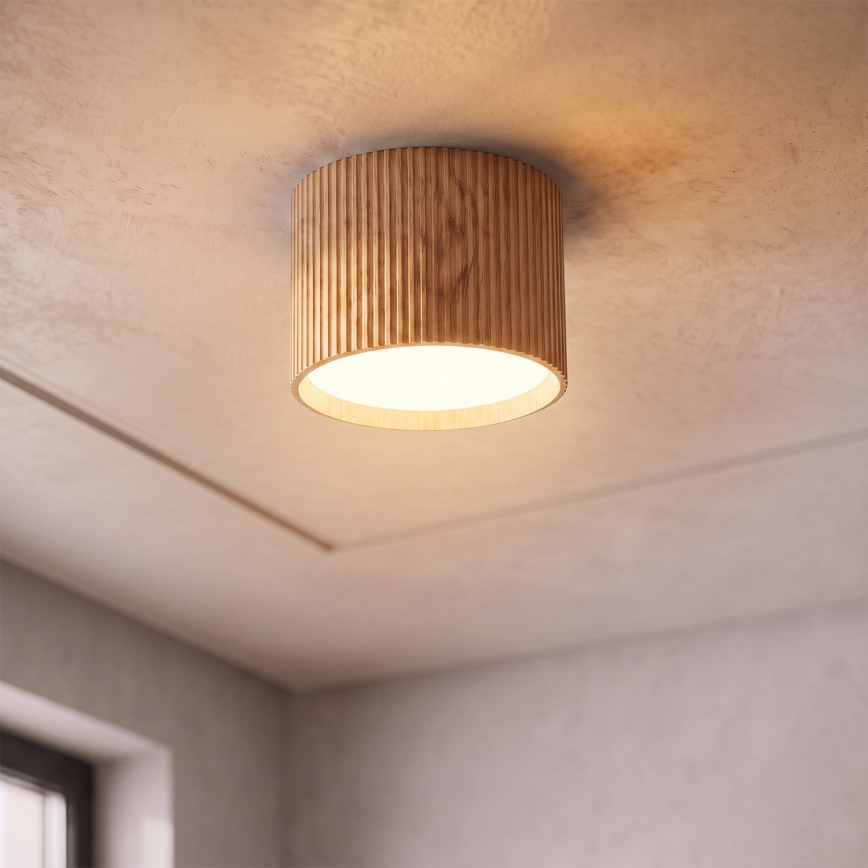 BRILAGI - Bodové svítidlo STRIPY 1xGX53/15W/230V 60x82 mm dekor dubu