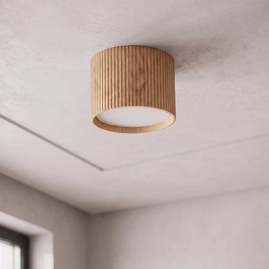 BRILAGI - Bodové svítidlo STRIPY 1xGX53/15W/230V 60x82 mm dekor dubu