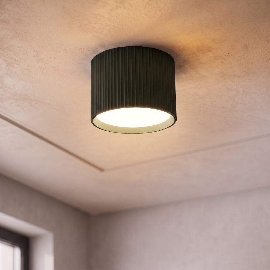 BRILAGI - Bodové svítidlo STRIPY 1xGX53/15W/230V 60x82 mm tmavě zelená