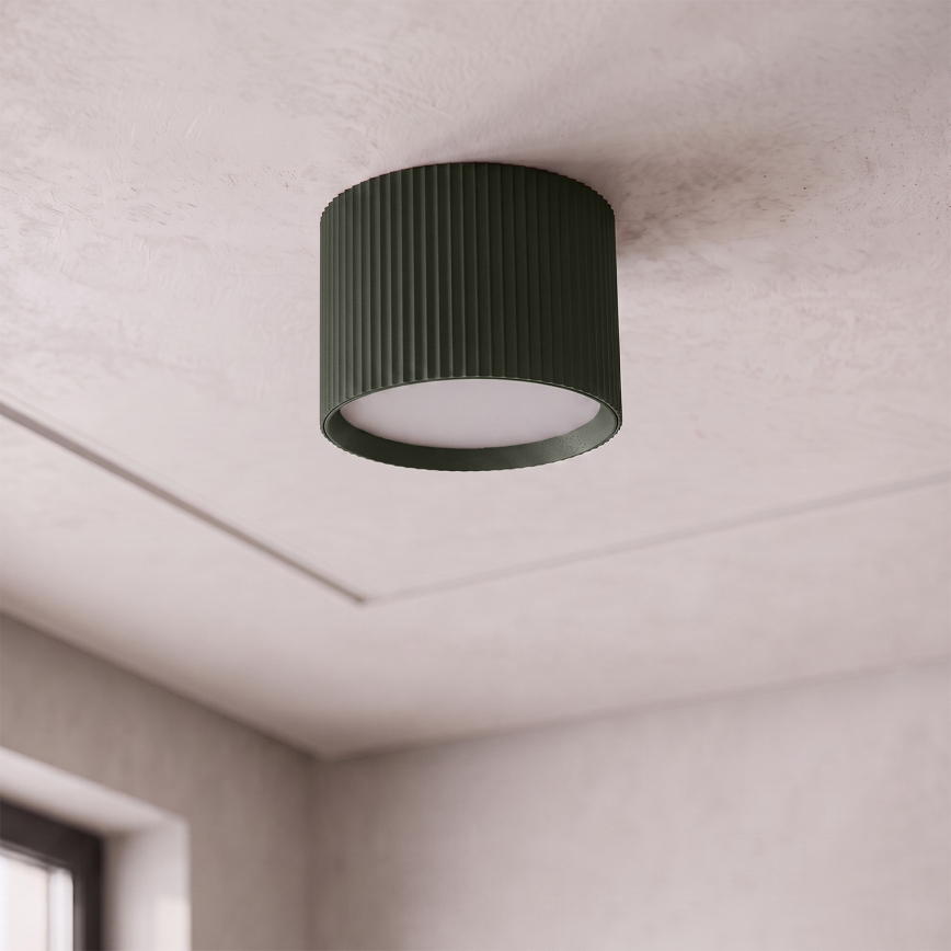 BRILAGI - Bodové svítidlo STRIPY 1xGX53/15W/230V 60x82 mm tmavě zelená