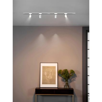 Brilagi - Bodové svítidlo v lištovém systému HUSKY 4xGU10/10W/230V bílá