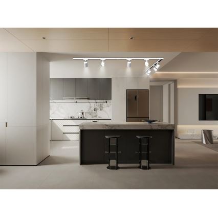 Brilagi - Bodové svítidlo v lištovém systému HUSKY 8xGU10/10W/230V bílá