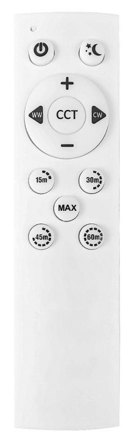 Brilagi - Dálkové ovládání ke stropnímu svítidlu MILKY WAY 2xAAA