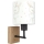 Brilagi - Dětská nástěnná lampa BOBO WOOD 1xE27/25W/230V dub/černá/bílá/králíčci