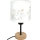 Brilagi - Dětská stolní lampa BOBO WOOD 1xE27/25W/230V dub/černá/bílá/jednorožci