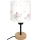 Brilagi - Dětská stolní lampa BOBO WOOD 1xE27/25W/230V dub/černá/krémová/králíčci