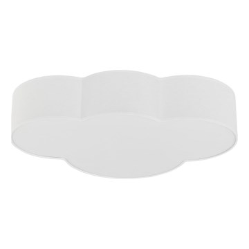 Brilagi - Dětské stropní svítidlo NIMBUS 4xE27/15W/230V 46x63 cm bílá