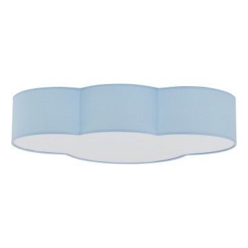 Brilagi - Dětské stropní svítidlo NIMBUS 4xE27/15W/230V 46x63 cm modrá