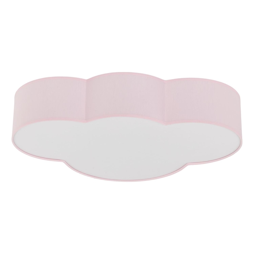 Brilagi - Dětské stropní svítidlo NIMBUS 4xE27/15W/230V 46x63 cm růžová