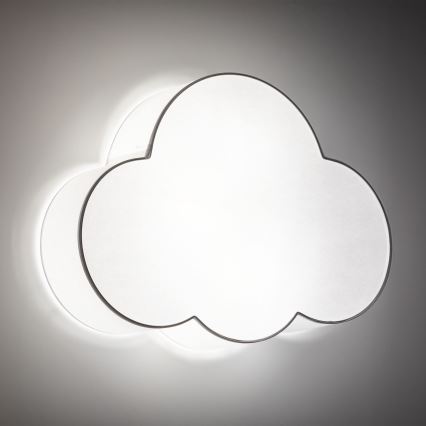 Brilagi - Dětské stropní svítidlo NIMBUS 4xE27/15W/230V bílá