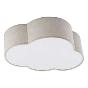 Brilagi - Dětské stropní svítidlo NIMBUS LINEN 2xE27/15W/230V béžová