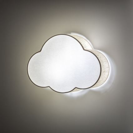 Brilagi - Dětské stropní svítidlo NIMBUS LINEN 2xE27/15W/230V béžová