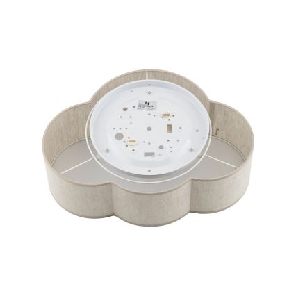 Brilagi - Dětské stropní svítidlo NIMBUS LINEN 2xE27/15W/230V béžová