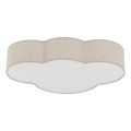 Brilagi - Dětské stropní svítidlo NIMBUS LINEN 4xE27/15W/230V béžová