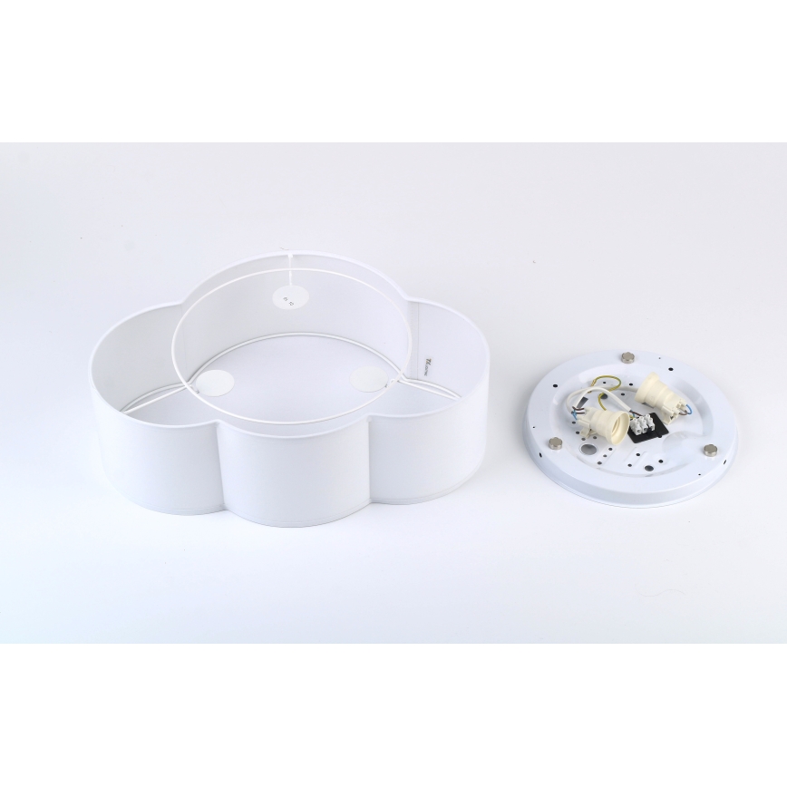 Brilagi - Dětské stropní svítidlo NIMBUS MINI 2xE27/15W/230V 31x43 cm bílá