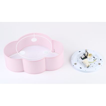 Brilagi - Dětské stropní svítidlo NIMBUS MINI 2xE27/15W/230V 31x43 cm růžová