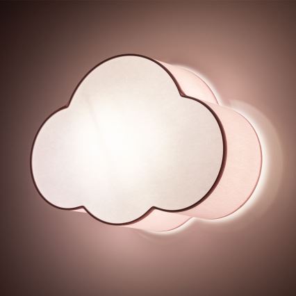 Brilagi - Dětské stropní svítidlo NIMBUS MINI 2xE27/15W/230V růžová